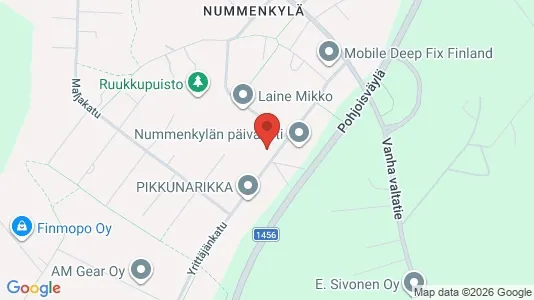 Apartments for rent i Järvenpää - kort over placeringen