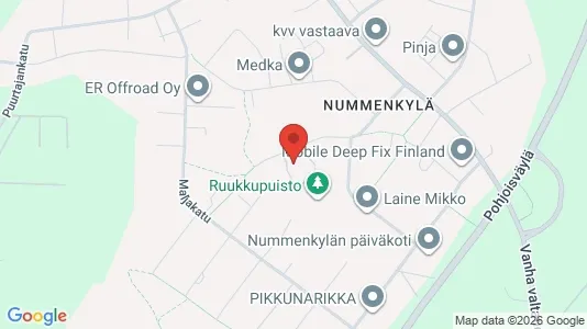 Apartments for rent i Järvenpää - kort over placeringen