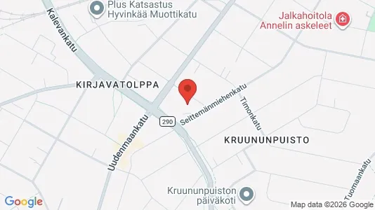 Apartments for rent i Hyvinkää - kort over placeringen