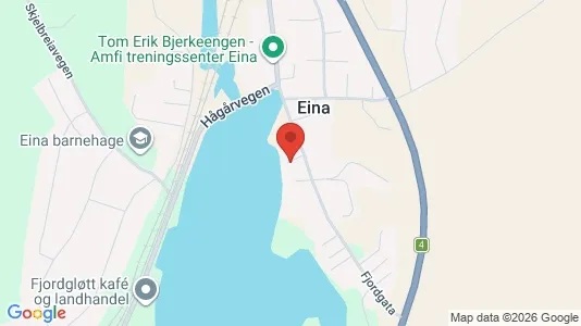 Apartments for rent i Vestre Toten - kort over placeringen