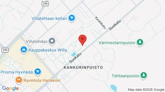 Apartments for rent i Hyvinkää - kort over placeringen