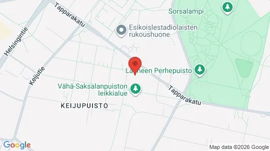 Apartments for rent i Lahti - kort over placeringen
