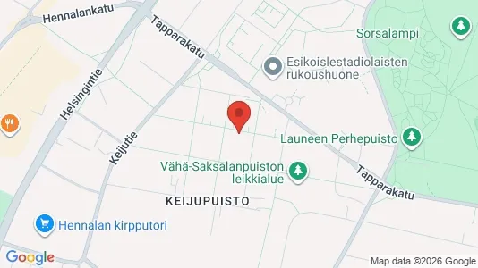 Apartments for rent i Lahti - kort over placeringen