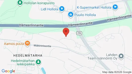 Apartments for rent i Hollola - kort over placeringen
