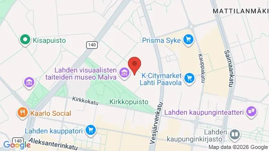 Apartments for rent i Lahti - kort over placeringen