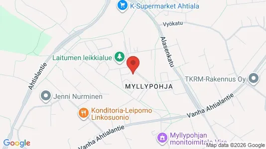 Apartments for rent i Lahti - kort over placeringen