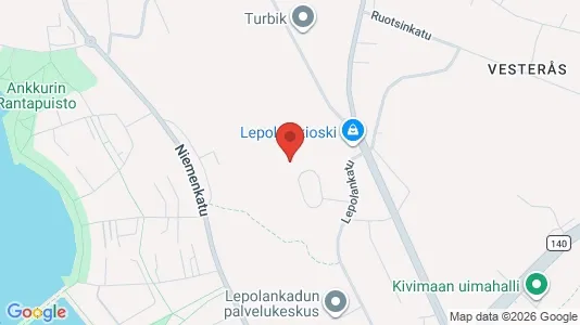 Apartments for rent i Lahti - kort over placeringen