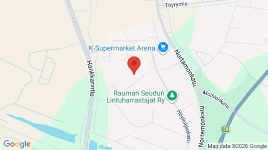 Apartments for rent i Rauma - kort over placeringen