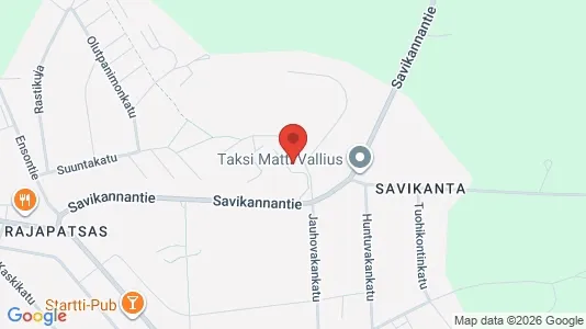 Apartments for rent i Imatra - kort over placeringen