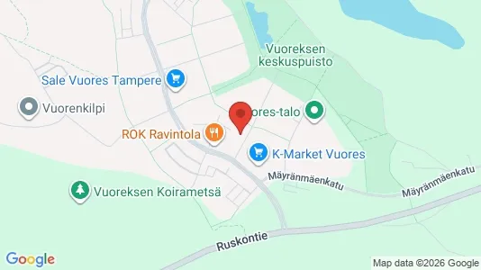 Apartments for rent i Tampere Eteläinen - kort over placeringen