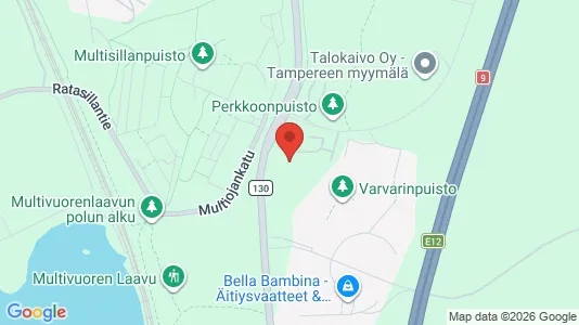 Apartments for rent i Tampere Eteläinen - kort over placeringen