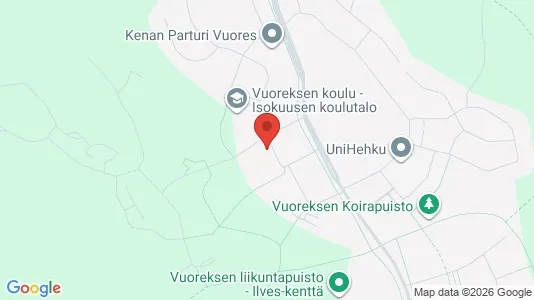 Apartments for rent i Tampere Keskinen - kort over placeringen