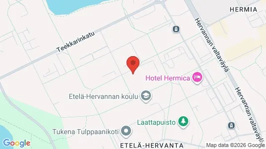 Apartments for rent i Tampere Kaakkoinen - kort over placeringen