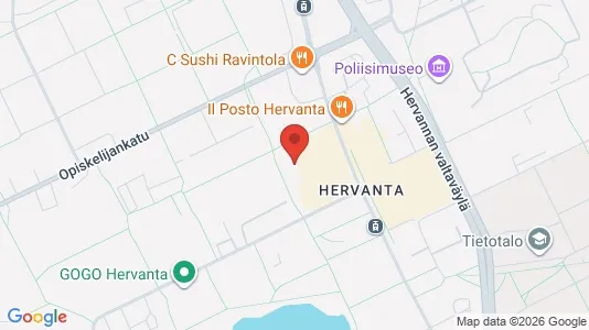 Apartments for rent i Tampere Kaakkoinen - kort over placeringen
