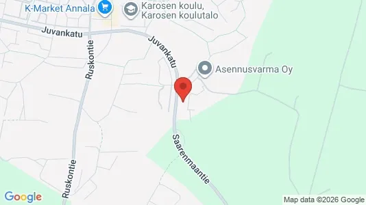 Apartments for rent i Tampere Kaakkoinen - kort over placeringen