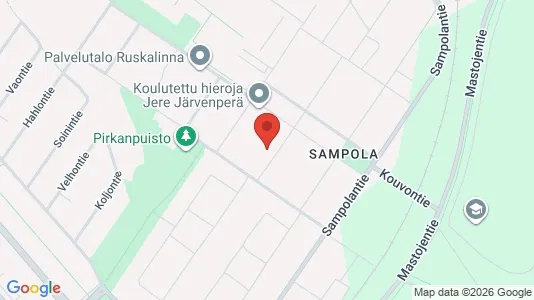Apartments for rent i Pori - kort over placeringen
