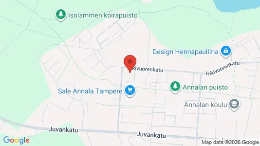Apartments for rent i Tampere Kaakkoinen - kort over placeringen