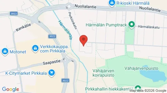 Apartments for rent i Tampere Keskinen - kort over placeringen