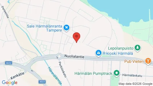 Apartments for rent i Tampere Eteläinen - kort over placeringen