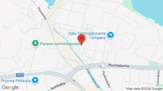Apartments for rent i Tampere Eteläinen - kort over placeringen