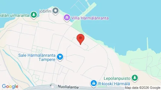 Apartments for rent i Tampere Eteläinen - kort over placeringen