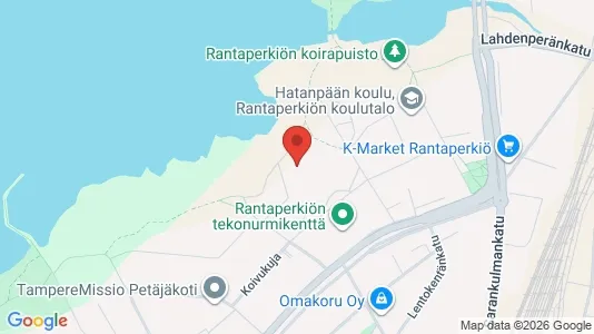 Apartments for rent i Tampere Keskinen - kort over placeringen