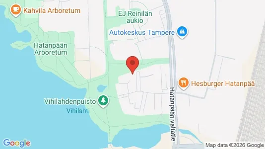 Apartments for rent i Tampere Eteläinen - kort over placeringen