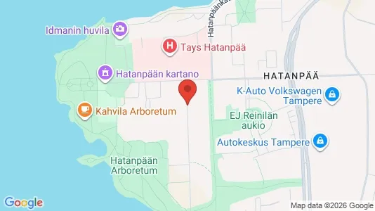 Apartments for rent i Tampere Keskinen - kort over placeringen