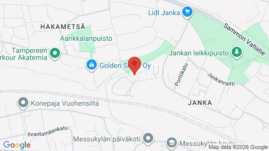 Apartments for rent i Tampere Keskinen - kort over placeringen