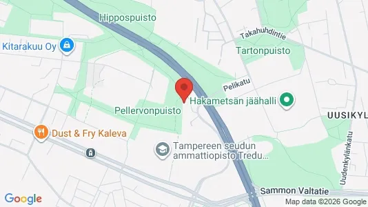 Apartments for rent i Tampere Keskinen - kort over placeringen