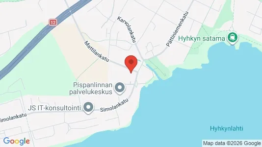 Apartments for rent i Tampere Keskinen - kort over placeringen