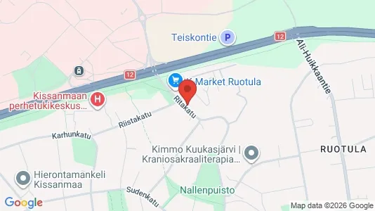Apartments for rent i Tampere Keskinen - kort over placeringen