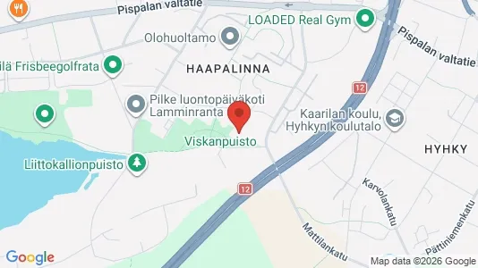 Apartments for rent i Tampere Keskinen - kort over placeringen