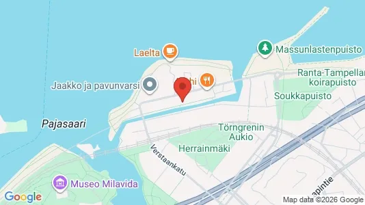 Apartments for rent i Tampere Keskinen - kort over placeringen