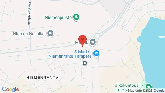 Apartments for rent i Tampere Luoteinen - kort over placeringen