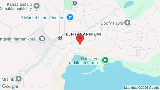 Rooms for rent i Tampere Luoteinen - kort over placeringen