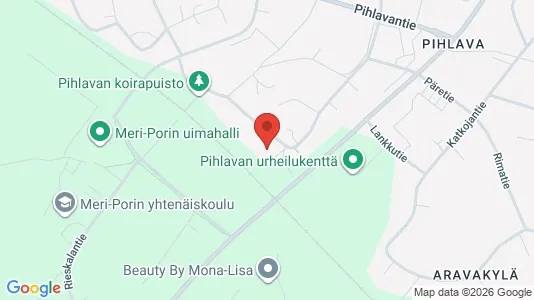 Apartments for rent i Pori - kort over placeringen
