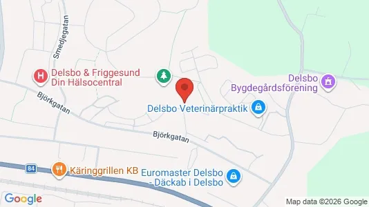 Apartments for rent i Hudiksvall - kort over placeringen