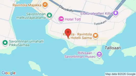 Apartments for rent i Savonlinna - kort over placeringen