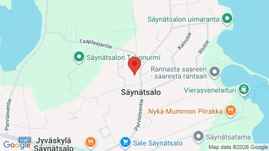 Apartments for rent i Jyväskylä - kort over placeringen