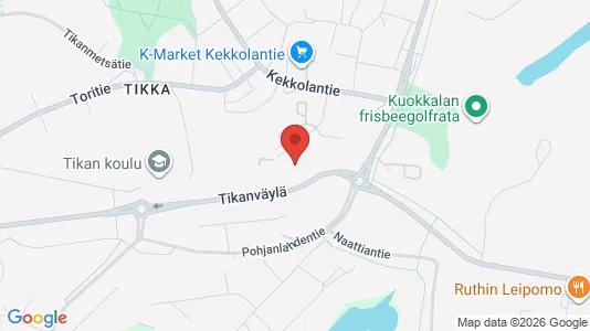 Apartments for rent i Jyväskylä - kort over placeringen