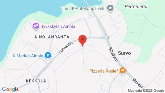 Apartments for rent i Jyväskylä - kort over placeringen