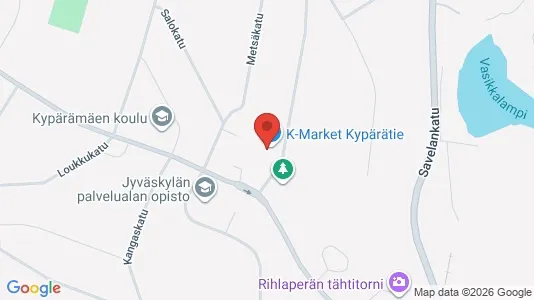 Apartments for rent i Jyväskylä - kort over placeringen