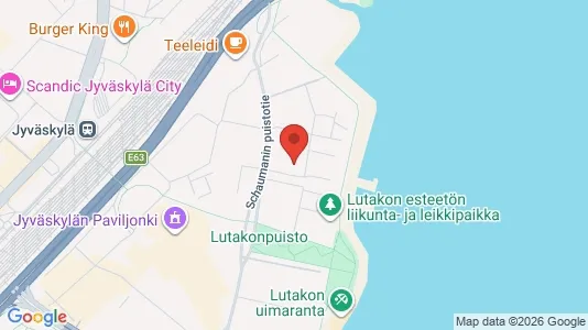 Apartments for rent i Jyväskylä - kort over placeringen