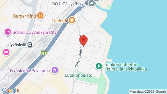 Apartments for rent i Jyväskylä - kort over placeringen