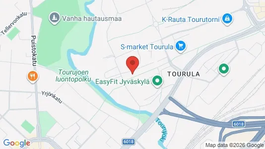 Apartments for rent i Jyväskylä - kort over placeringen
