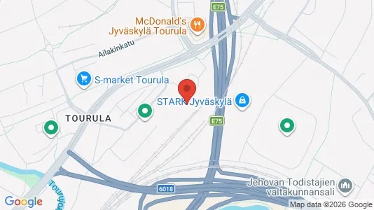 Apartments for rent i Jyväskylä - kort over placeringen