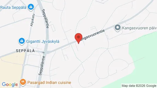 Apartments for rent i Jyväskylä - kort over placeringen