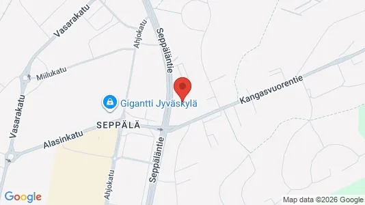 Apartments for rent i Jyväskylä - kort over placeringen