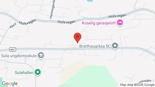 Apartments for rent i Sula - kort over placeringen